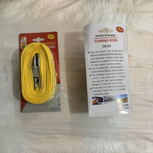 Car Towing Strap Tow Rope Outdoor Emergency Auto Supplies