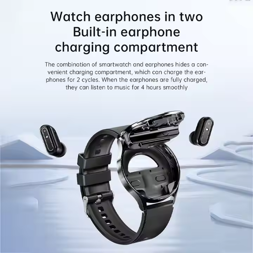 Slim Design 2 in 1 Watch Earphone
