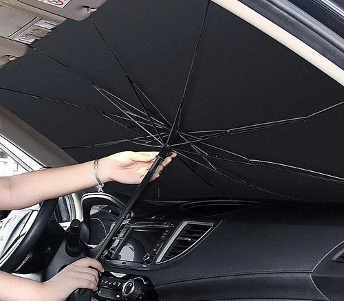Car sunshade, front windshield, sun protection, heat insulation, sun protection, front light blocking car window, summer supplies, sunshade