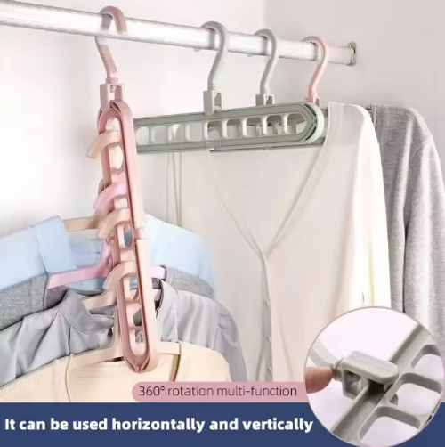 5-Pack Multifunctional Space Saving Magic Hanger Random colors