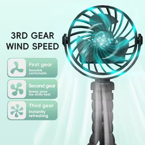Octopus Like Baby Stroller Fan