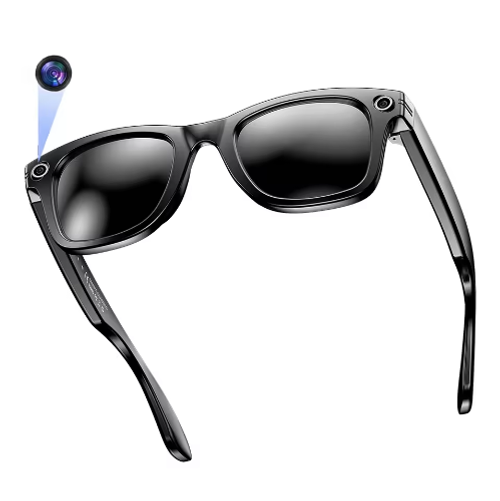 Smart Glasses with AI Recognition & Shooting