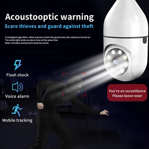 Socket Smart Home Bulb Security Camera