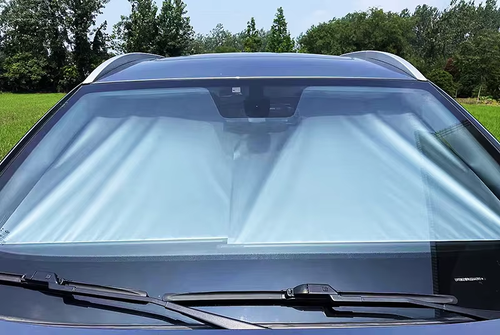 2-Pack Car Windshield Retractable Sun Protection Shade