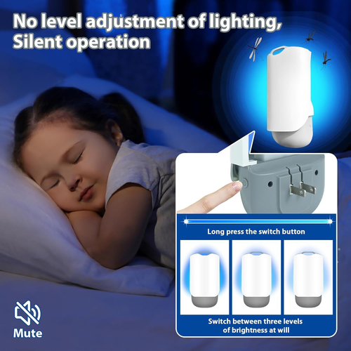 UV Light Insect Trap Safe For Kids And Pets