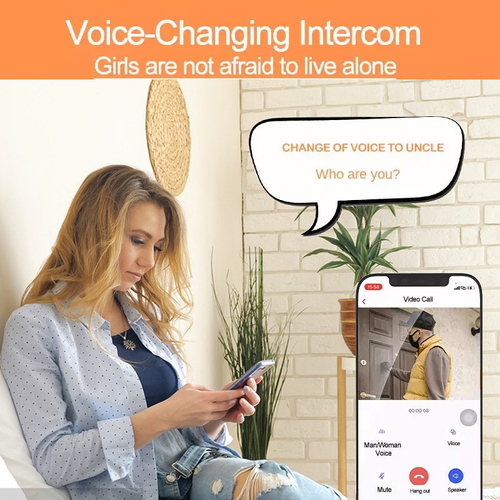 APP Controlled Wireless Security Video Doorbell