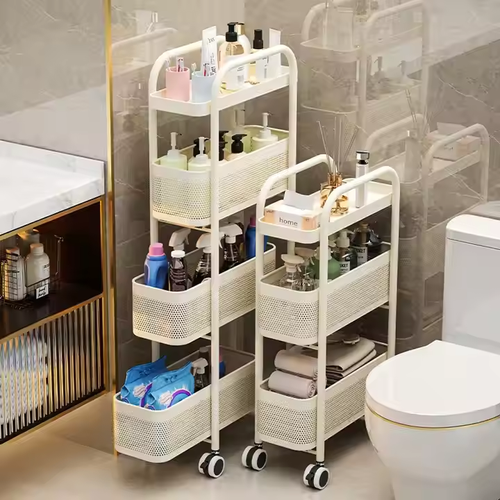 Silent Wheel Kitchen Storage For Easy Access