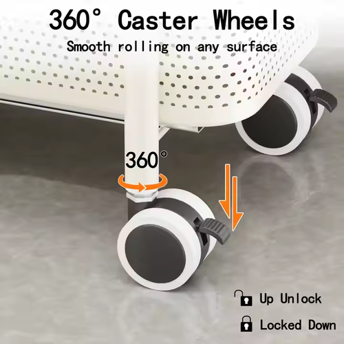 Silent Wheel Kitchen Storage For Easy Access