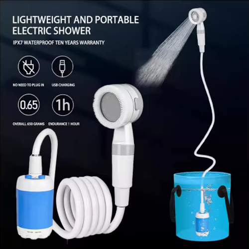 Multi Functional Mobile Shower with Various Modes