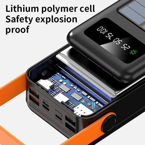 Super capacity 150000 mAh outdoor travel solar mobile power