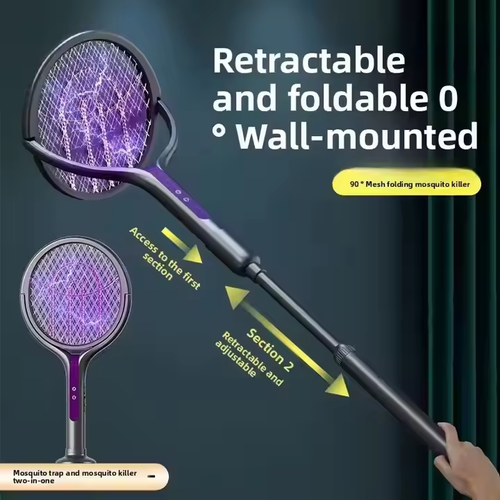 2in1 Automatic Mosquito Trap Swatter