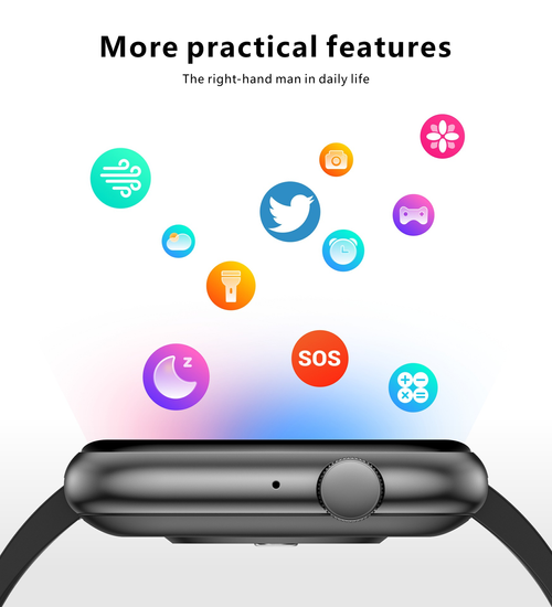 Health Monitor Bluetooth Calling Multi Functional Smart Watch