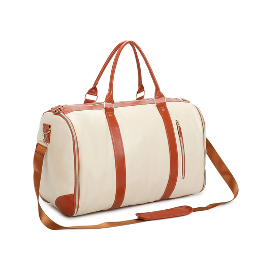 Unisex waterproof and durable PU leather travel bag wholesale large capacity portable travel bag storage travel bag