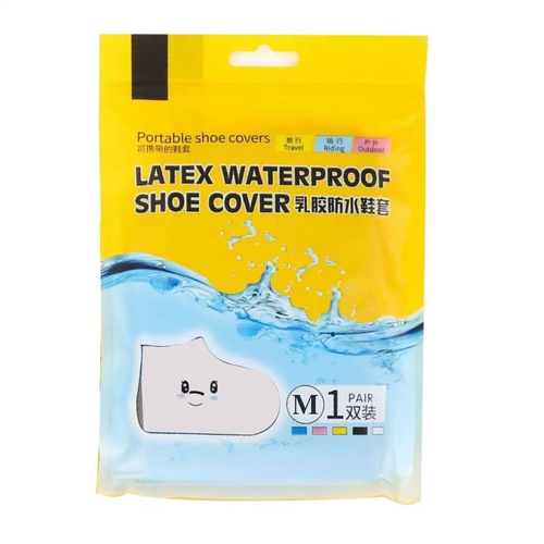 5-Pack Foldable Waterproof Anti slip Thickened Wear resistant Shoe Covers