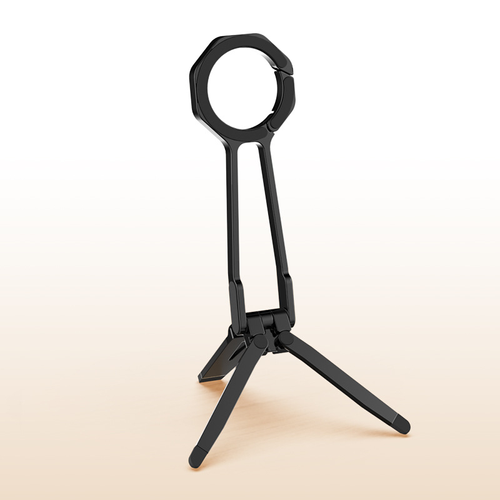 Foldable Magnetic Phone Stand Spring Clip Multi Functional