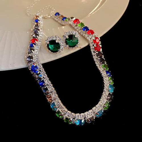 High End Evening Crystal Jewelry Customizable