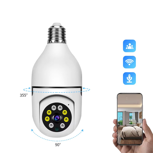 Socket Smart Home Bulb Security Camera