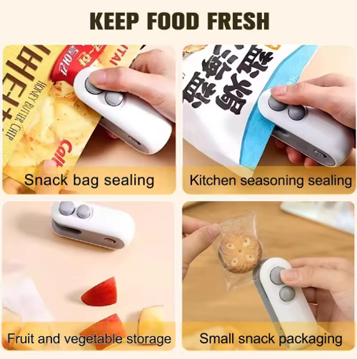 Portable Mini Bag Sealer for Food Freshness