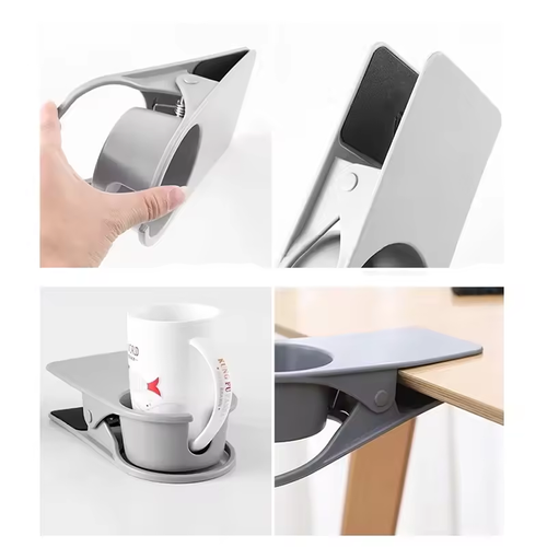 2-Pack Multi functional Desk Cup Holder And Organizer Random colors