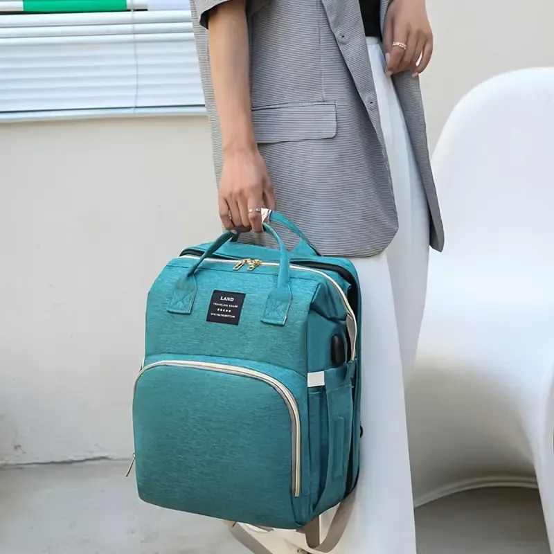 Lamroro Moire Diaper Bag Backpack