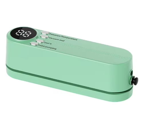 Wireless Handheld Vacuum Sealer With Digital Display 3 Speed Temp Control