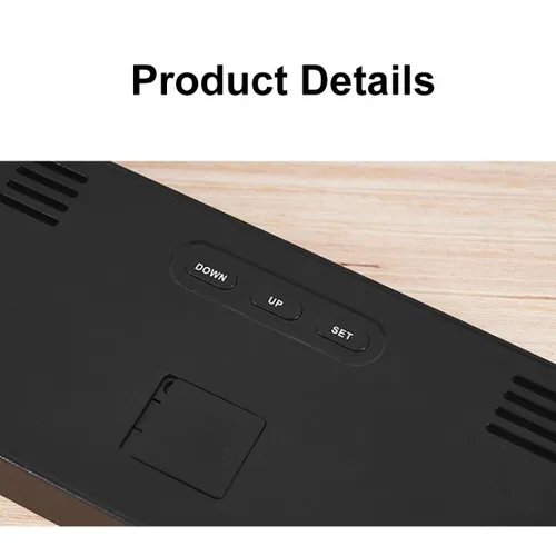 Large Digital Alarm & Wall Clock