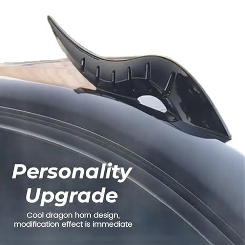 2-Pack Personality Upgrade Unique Shaped Car Roof Dragon Horn Kit