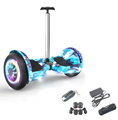 Bluetooth Enabled LED Hoverboard with Self Balance