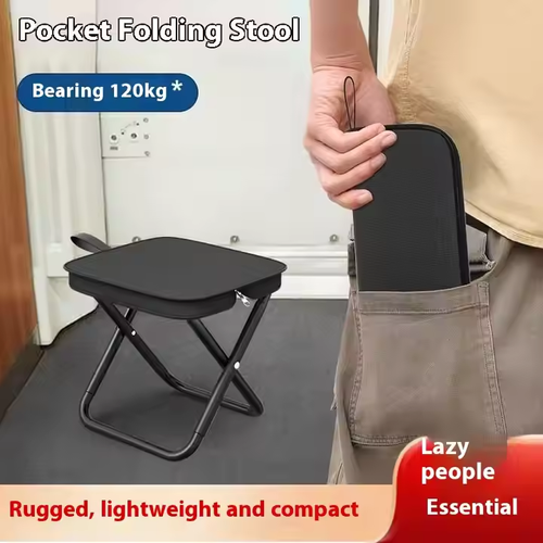 2-Pack Portable Outdoor Folding Seat With Bag