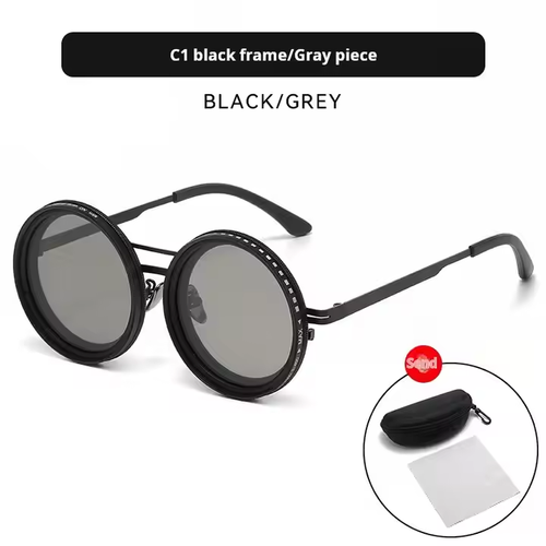 2-Pack Trendy Fashion 9Gear Adjustable Sunglasses