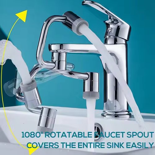 Universal Rotary Faucet With 1080 Rotation