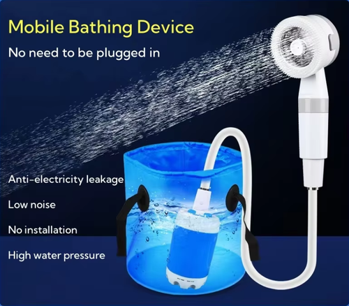 Multi Functional Mobile Shower with Various Modes