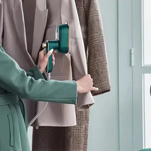 Portable Handheld Electric Iron – Green