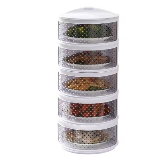 Stackable 5 Tier Food Fresh Keeper