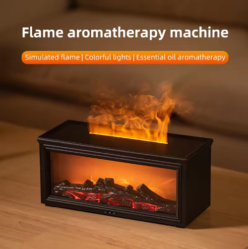 Multicolor Flame Aromatherapy Diffuser