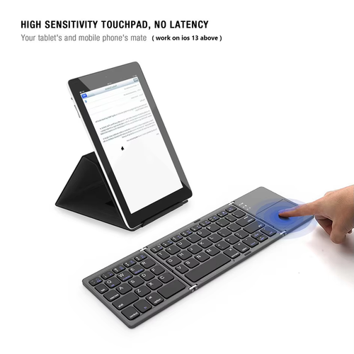 Tri Fold Wireless Bluetooth Keyboard