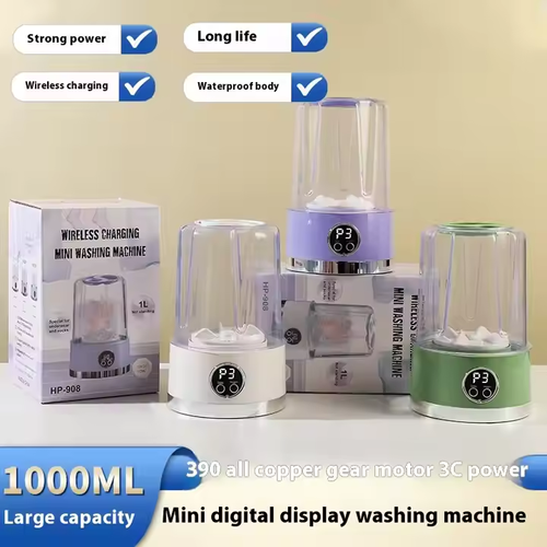 Wireless Portable Mini Washing Machine