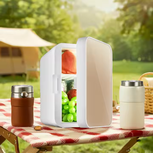 Portable Car Home Dual Power Mini Fridge
