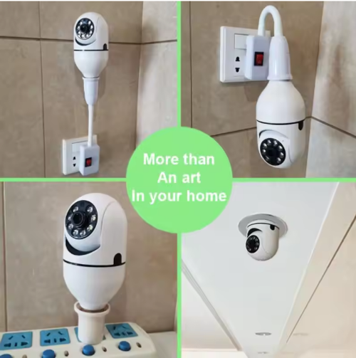 Socket Smart Home Bulb Security Camera