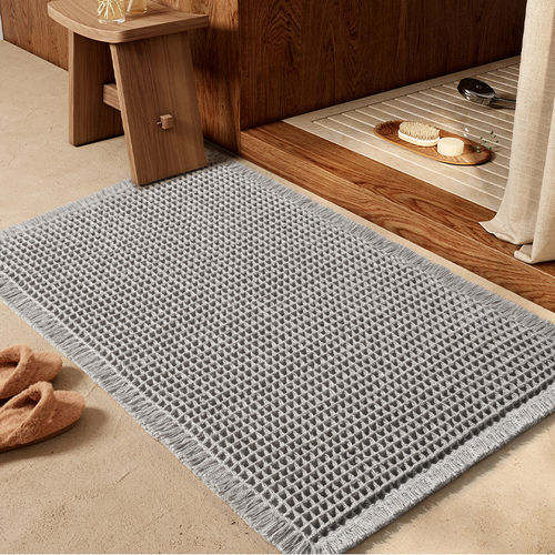 Machine Washable Absorbent Non Slip Cozy Bathroom Mat