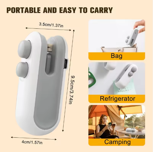 Portable Mini Bag Sealer for Food Freshness