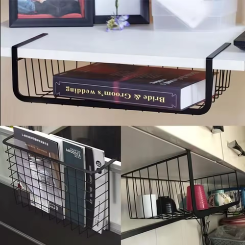 2-Pack 40*25*14cm Hanging Storage Basket