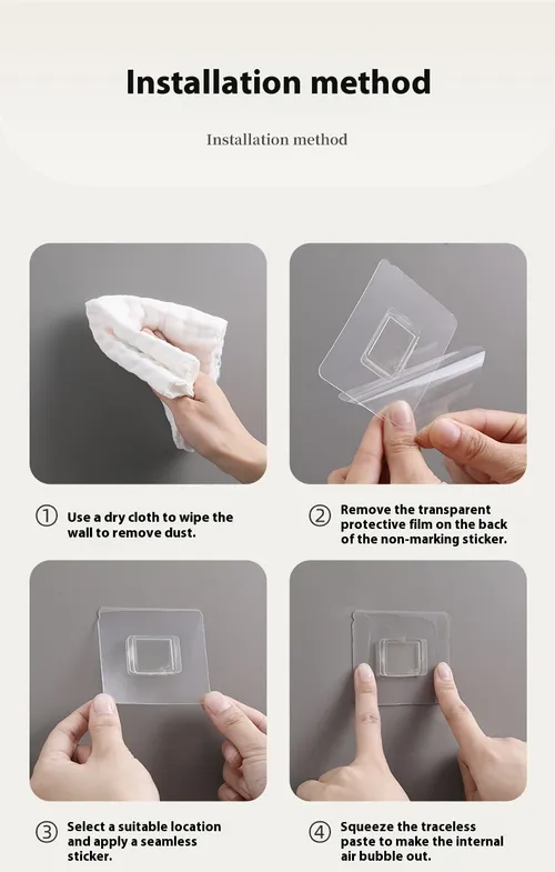 Wall-Mounted Draining Soap Holders – 2 Pieces