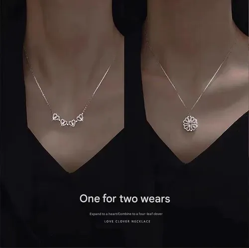 Four-Leaf Clover Pendant Necklace