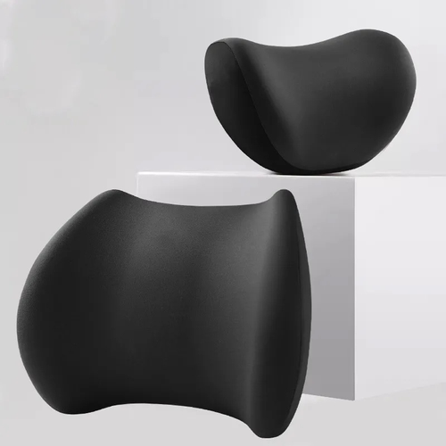 Car Neck Pillow and Lumbar Support Set