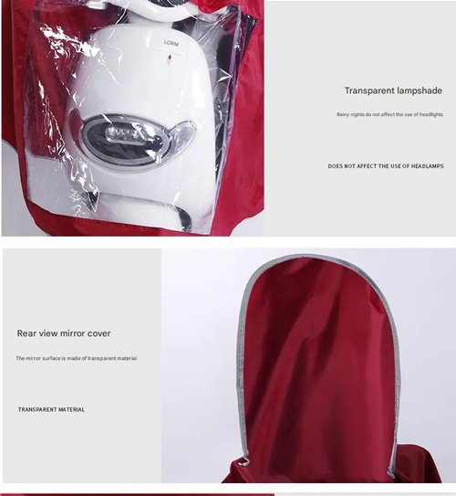 Extended Motorcycle Rain Cape
