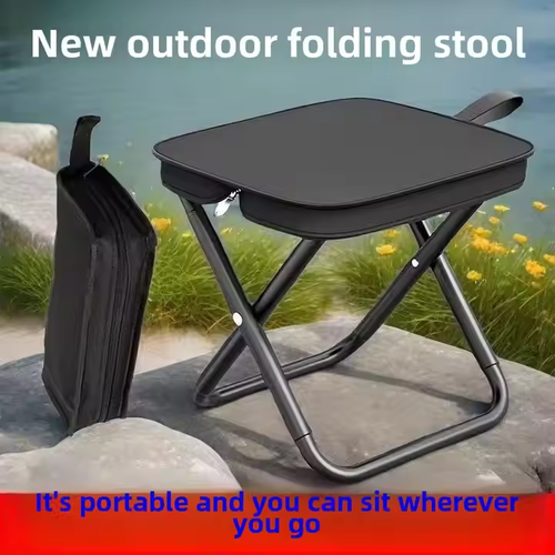 2-Pack Portable Outdoor Folding Seat With Bag