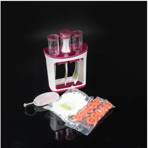 Reusable Baby Food Pouch Filling & Storage Set