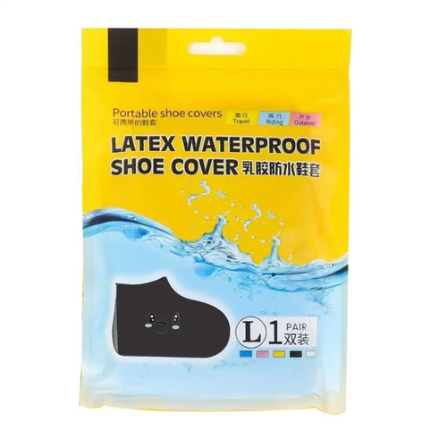 5-Pack Foldable Waterproof Anti slip Thickened Wear resistant Shoe Covers
