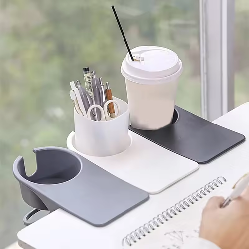 2-Pack Multi functional Desk Cup Holder And Organizer Random colors
